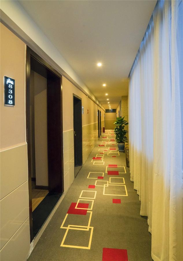 Thank Inn Chain Hotel Sichuan Guangan Wusheng County Hongwu Avenue Exterior foto
